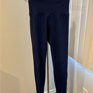 BuffBunny Dark Blue Corset-Detail Leggings